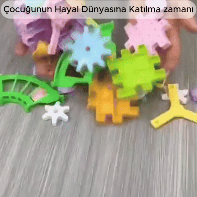 PowerPuzzle Elektrikli Dişli Seti⚙