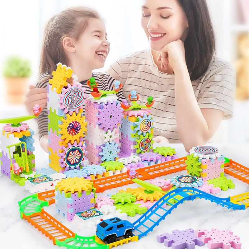 PowerPuzzle Elektrikli Dişli Seti⚙